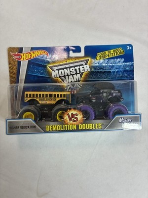 Hot Wheels Monster Jam Higher Education & Mohawk Warrior 1:64 NEW In Box