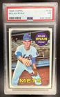 1969 Topps Baseball Nolan Ryan #533 PSA 7 NM