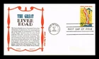 DR JIM STAMPS US COVER GREAT RIVER ROAD FIRST DAY ISSUE KHOL KRAFT CACHET