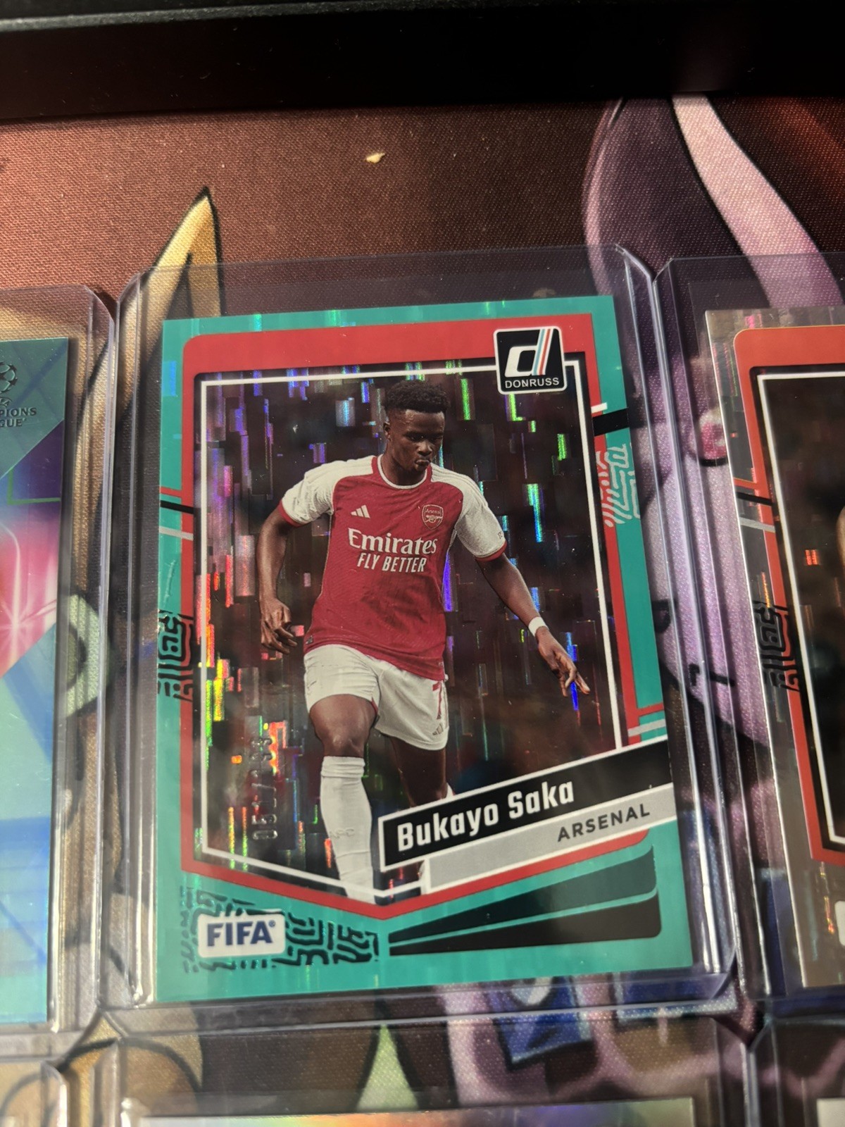 Arsenal Card Lot (Saka #'d, Odegaard #'d, Silvers, Rookies, Base, Inserts) view 3