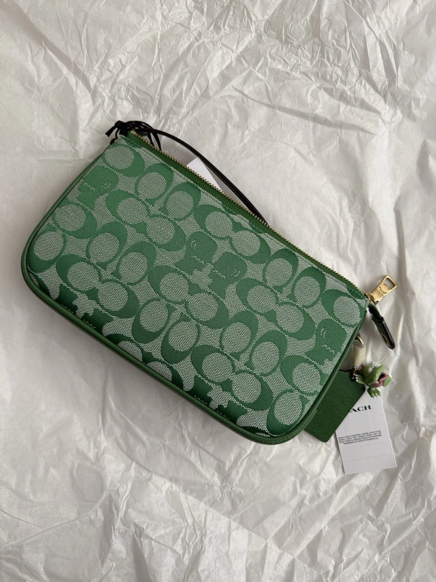 Green Signature Coach Purse for sale | eBay