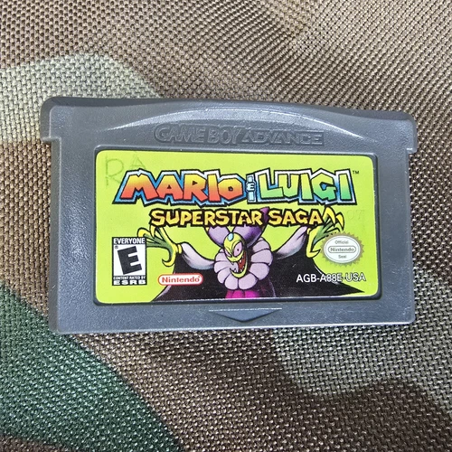 Mario & Luigi: Superstar Saga (Game Boy Advance, 2003) GBA Cart Only Authentic