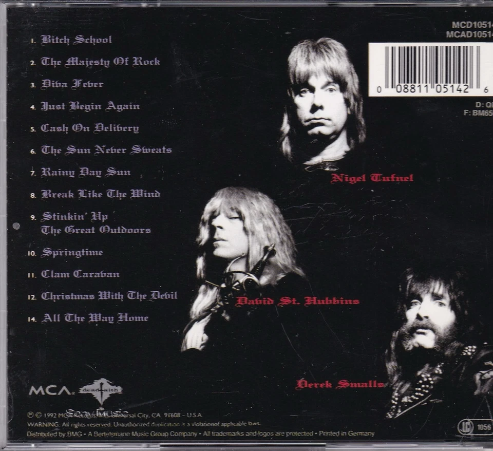 Spinal Tap / Break Like the Wind  (NEU) - Bild 2 von 2