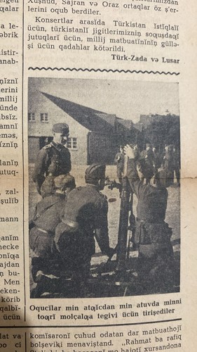 1943 Zeitung Ost Legion - JANI TURKISTAN NO:20 Newspaper World War 2 WWII berlin - Picture 4 of 12