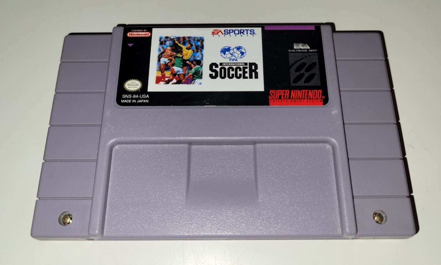 Super Nintendo SNES - Fifa International Soccer - USA - En Loose - Bon État