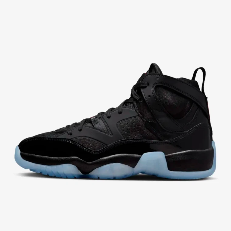 New Nike Jordan Jumpman Two Trey Shoes Sneakers - Black (DO1925