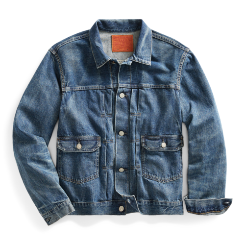 名作】RRL Indigo Denim Jacket XS | fundacaointerartive.org