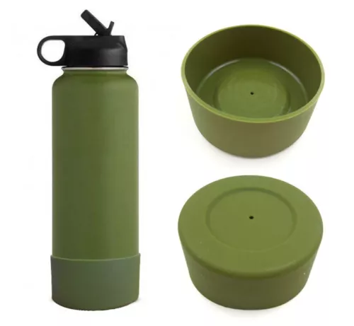 Protective Silicone Bottle Boot/Sleeve For Hydro Flask Anti-Slip Bottom Cover - Picture 26 of 32