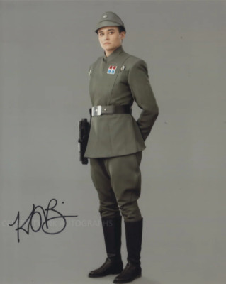 KATY O'BRIAN als Elai Kane - Star Wars The Mandalorian ORIGINAL SIGNED AUTOGRAMM