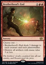 MTG Magic the Gathering Brotherhood's End (128/416) The Brothers' War LP