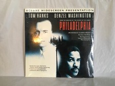 Philadelphia Tom Hanks - Denzel Washington Antonio Banderas Laserdisc 1993.NEW