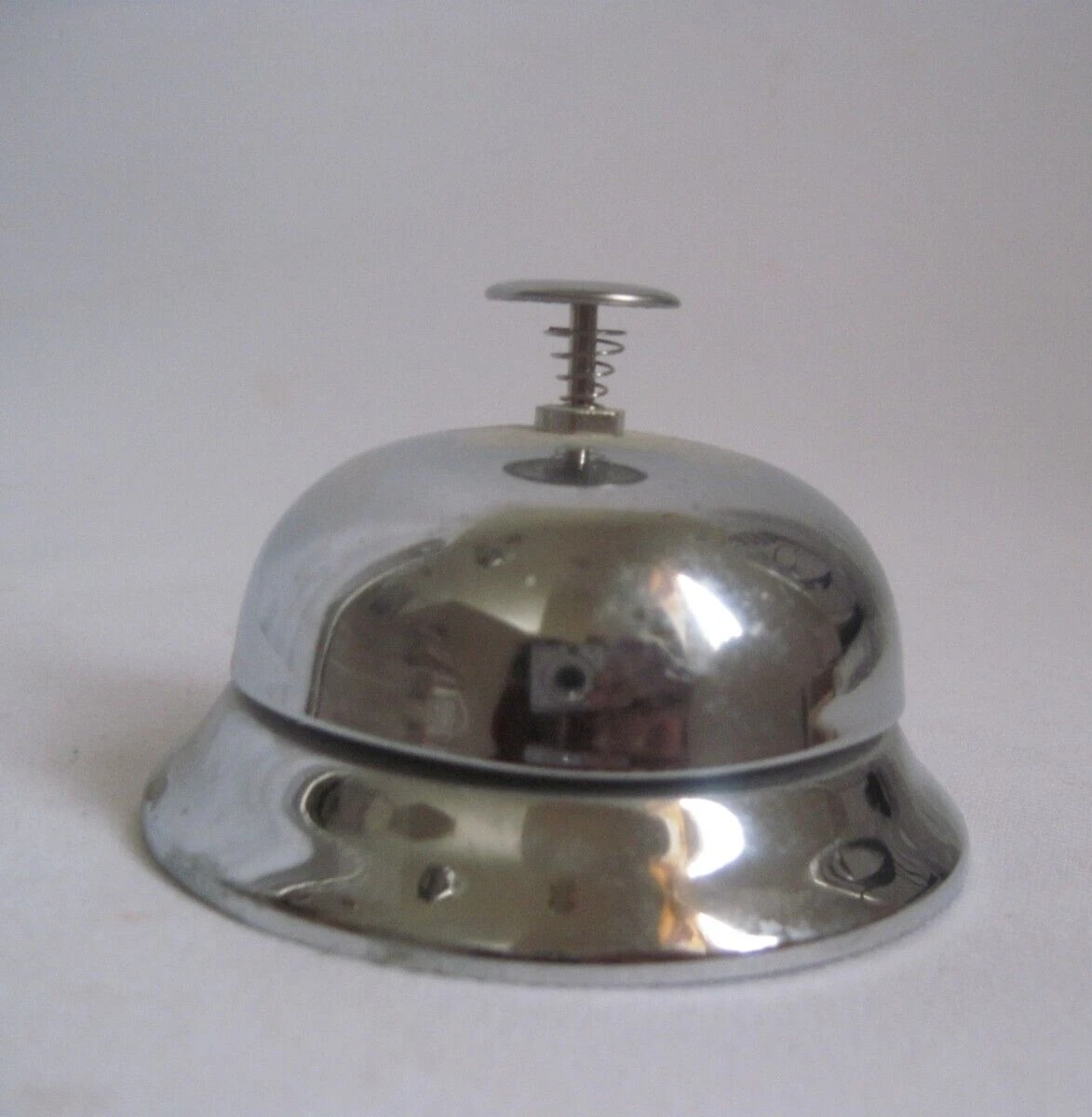 Retail Store Customer Service Bell Silver Desk Counter Bell Call