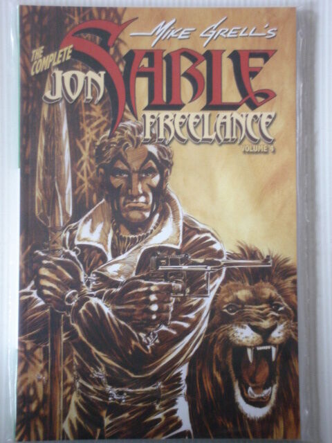 SABLE JON COMPLETE FREELANCE VOL 4 IDW MIKE GRELL GRAPHIC NOVEL 9781933239422