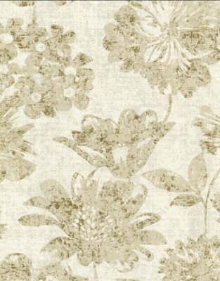 A Street Wallpaper Gold Floral Design Brewster Home Fashions