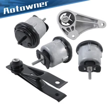 5PCS For 07-08 Buick Enclave/ GMC Acadia/ Saturn Outlook Motor & Trans Mount Set