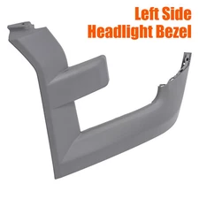 For Ford F150 2015 2016 2017 Primed Left Headlight Trim Molding Bezel Grille