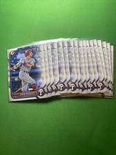 2022 Bowman Paper SIMON MUZZIOTTI Philadelphia Phillies 1ST Bowman RC LOT 17