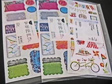 Creative Memories Stickers Paper Pks 2 New Year's Celebration, 1 Classic Summer