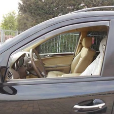 Window Visor Vent Rain Guard for Mercedes M Class ML350 W164 2005-2011 Smoke