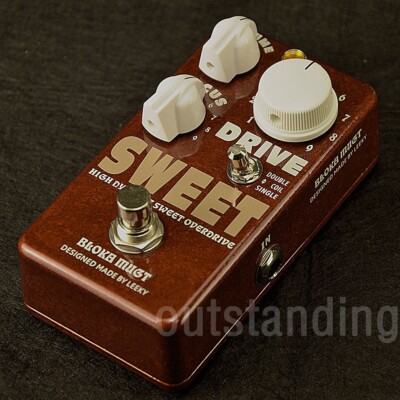 High Dynamic Sweet Drive Overdrive Pedal Vintage Amber Guitar Pedal os67