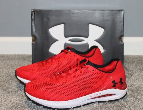 Under Armour Men’s UA HOVR Sonic 4 Running Shoes Red/White Size 11 New With Box - 第 2/10 張圖片