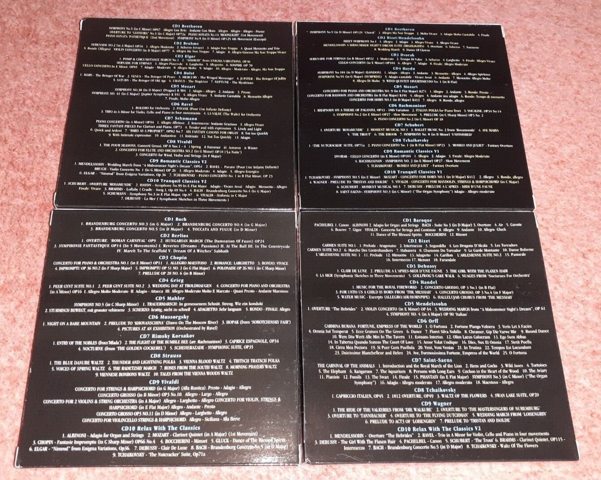 クラシック SPECTACULAR CLASSICS 40 CD Collection Spectacular Classics Set 40 CD Collection - Amazon.com Music
