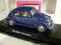 1/40 Wiking Vw KäFer Limousine Cobaltblau 761 01