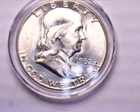 1962-D Silver Franklin Half Dollar, Gem BU, Very Nice  *Take a Look*