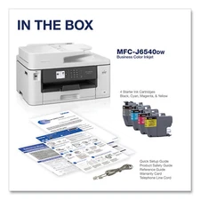MFC-J6540DW Business Color All-in-One Inkjet Printer, Copy/Fax/Print/Scan