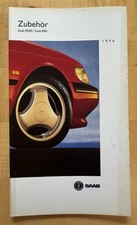 Catalogo accessori Saab 900 9000 Turbo T16 Cabrio Aero Schnauzer ripido tuning 1996