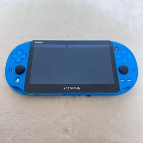 Sony PlayStation PS Vita PCH-2000 Slim Aqua Blue Model Excellent Condition