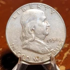 1954 Franklin Half Dollar 90% Silver