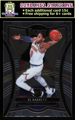 2019-20 Panini Select #157 RJ Barrett - New York Knicks RC