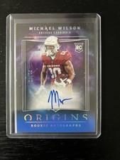 2023 Panini Origins Michael Wilson Arizona Cardinals Rookie Autograph /49 
