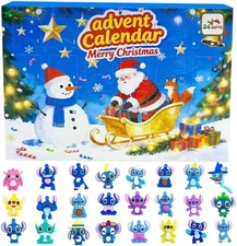 Stitch 2025 Accessories Advent Calendars 24 Days of Christmas Countdown Calendar