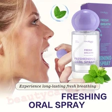 20ml Minty Fresh Breath Freshener Mouth Oral Spray For Bad Breath Long Lasting