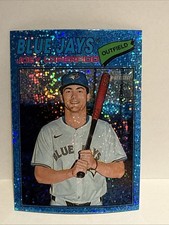2026 Topps Heritage - Joey Loperfido #354 Chrome Aqua Sparkle