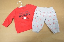 baby boy Valentine's Day 2 piece outfit set " STOLE YOUR HEART"