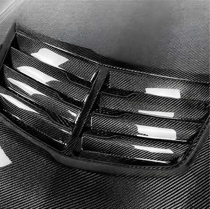Capó delantero ventilado de fibra de carbono para Chevrolet Camaro 2016-22 Foto 4 de 4