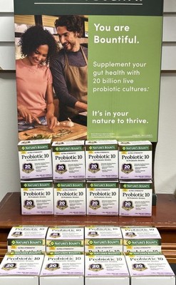 Nature's Bounty Ultra Strength Probiotic FULL CASE 16 Boxes EXP:01/26 NEW!!