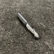 HAAS 03-0594 1/2" Dia. Carbide Ball End Mill 2 Flute Uncoated 1/2" Smooth