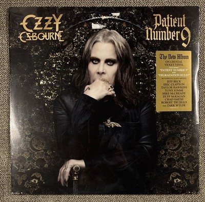 Ozzy Osbourne Patient Number 9 red, white and blue vinyl LP Sealed