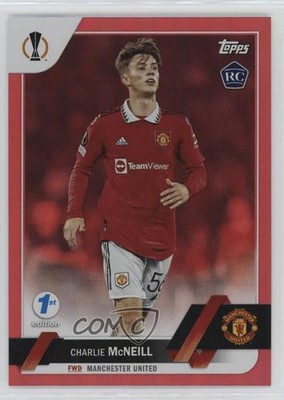 2022 Topps UEFA Club Competitions 1st Edition 2/5 Charlie McNeill Rookie RC 0t9q
