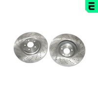 2X Optimal Bremsscheibe BS-7834HC FüR Klasse C216 W221 R230 SL Mercedes V221 SLK