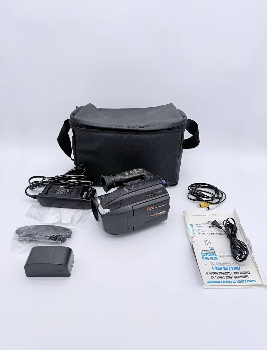 Panasonic VHS-C 3.0-3.4 in Screen Camcorders for sale | eBay