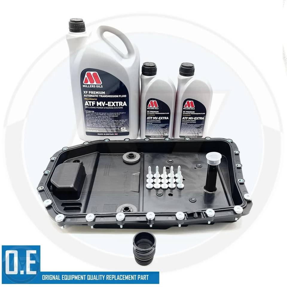 6HP19 6HP21 BMW AUTOMATIC TRANSMISSION GEARBOX SUMP PAN SEAL FILTER 7L OIL KIT - Image 3 of 4