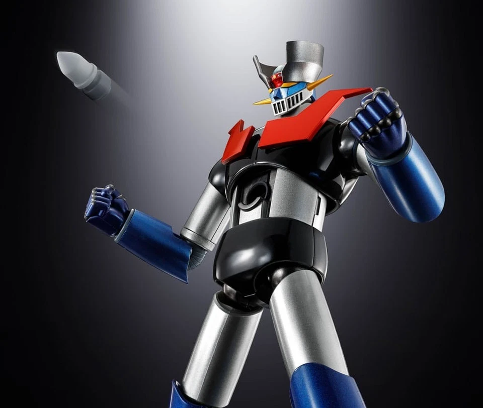 Mazinga Z Soul of Chogokin GX-117 Mazinger Z Kakumei Shinka Power Up 17 cm Banda - Imagen 3 de 4