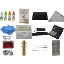 Gold Testing Kit 10k 14k 18k 22k Stone Ring Coin Bar Bullion Jewelry Acid Tester