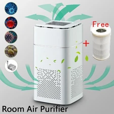 Home Air Purifier HEPA Air Cleaner for Large Room Allergies Smoke Mold Pet Dust