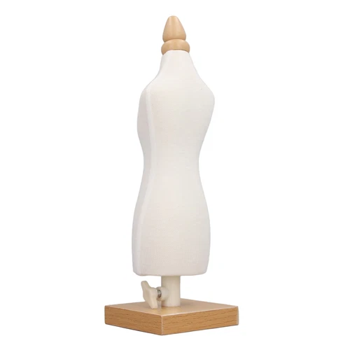 VETEMENTS Forme De Robe Féminine Doll Dress Vêtements Stand En Toile En Acier Inoxydable